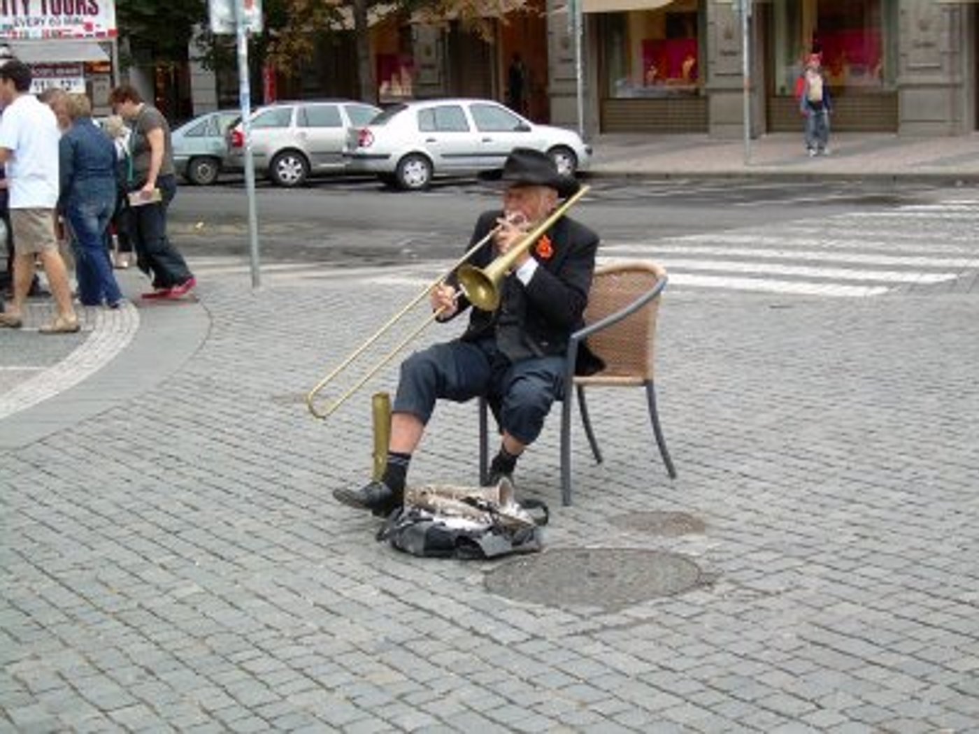 straatmuzikant
