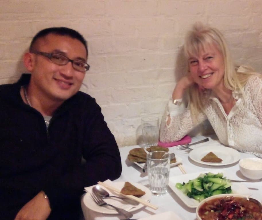 Huang Ruo & Thea Derks bij Grand Sichuan 16-11-2014
