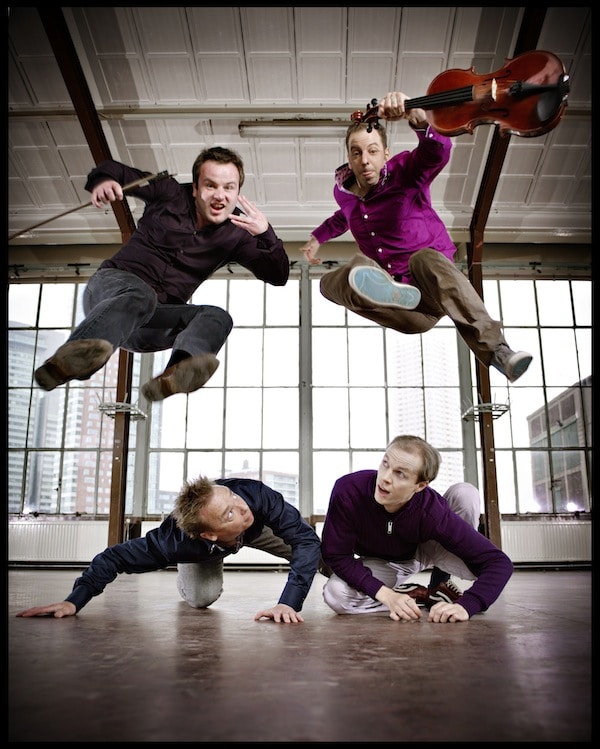 Nederland, Rotterdam, 19 september 2010 Zapp String Quartet Foto: Merlijn Doomernik